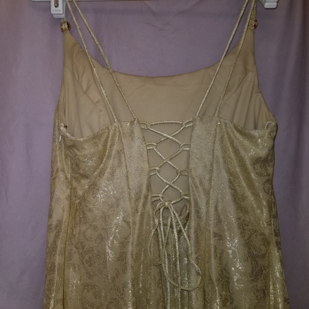 Gold Dress